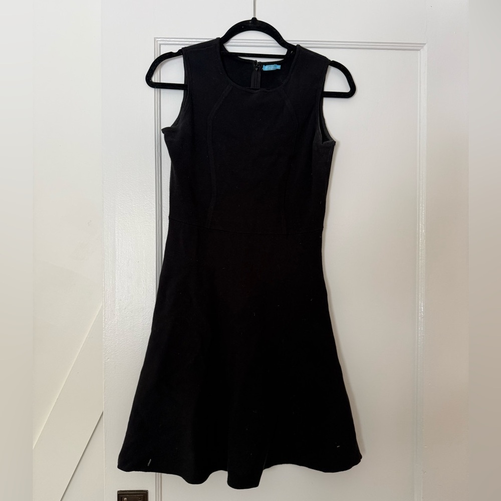 J. McLaughlin Black Sleeveless Mini Dress